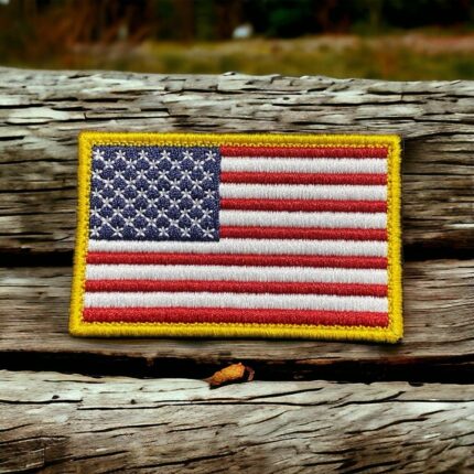 american flag embroidery patch