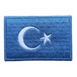 East Turkestan Flag Patch Embroidery