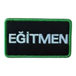 egitmen yazili patch pec arma