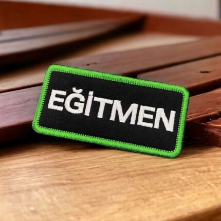 egitmen yazili patch pec arma