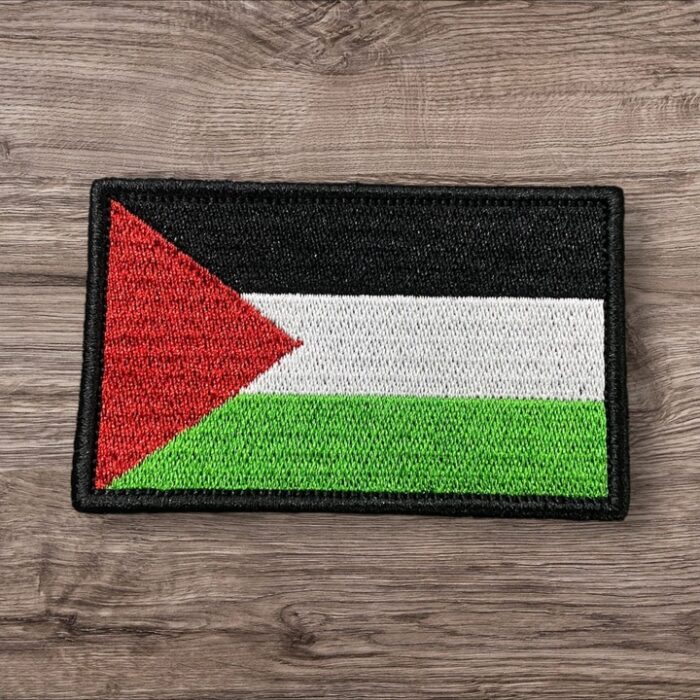 palestine flag embroidery patch