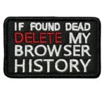 if found dead delete my browser history patch pec