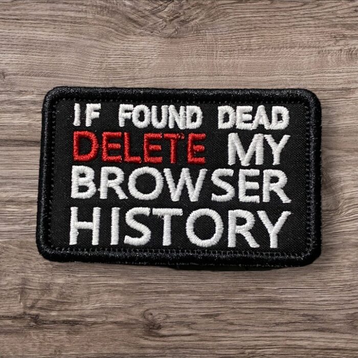 if found dead delete my browser history patch pec