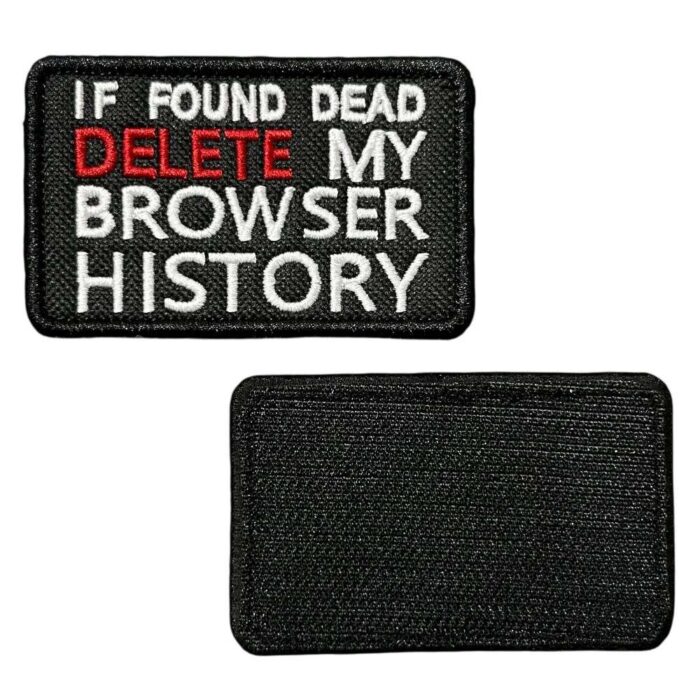 if found dead delete my browser history patch pec cirtli