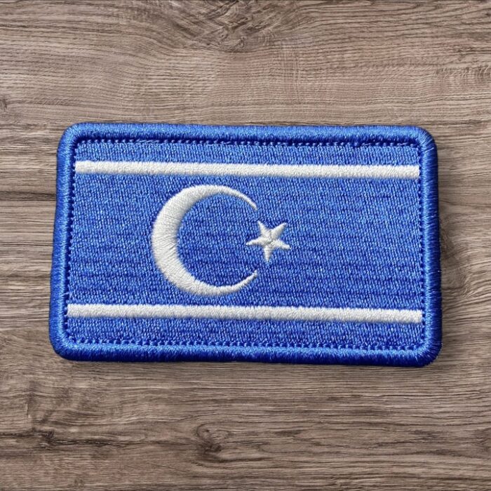 irak turkmenleri bayragi patch arma nakis