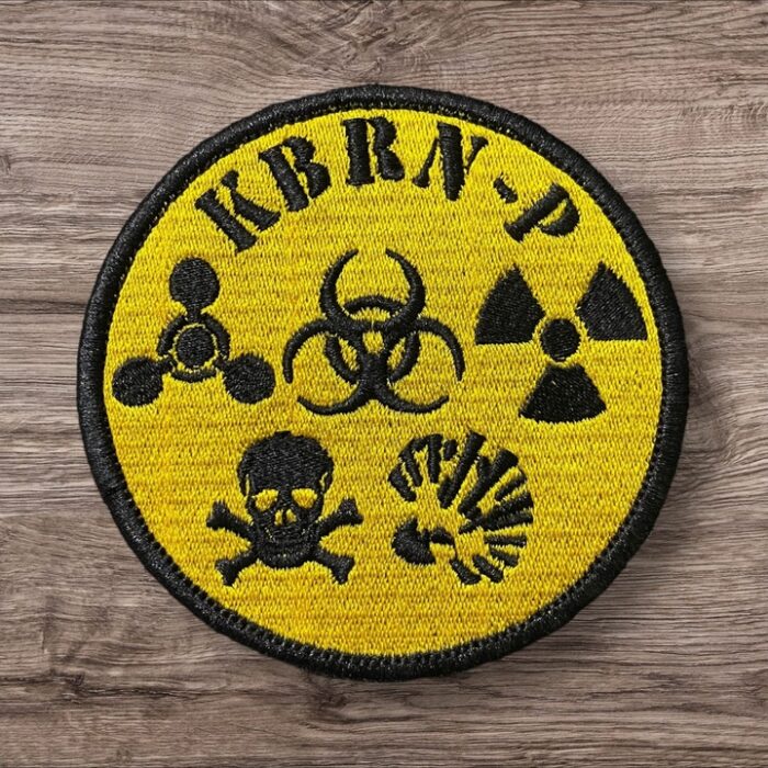 yellow background kbrn p patch