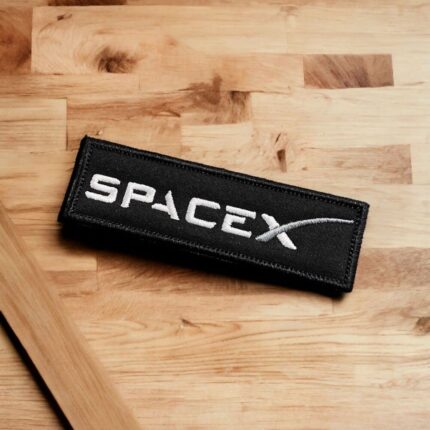 spacex yazili patch pec arma