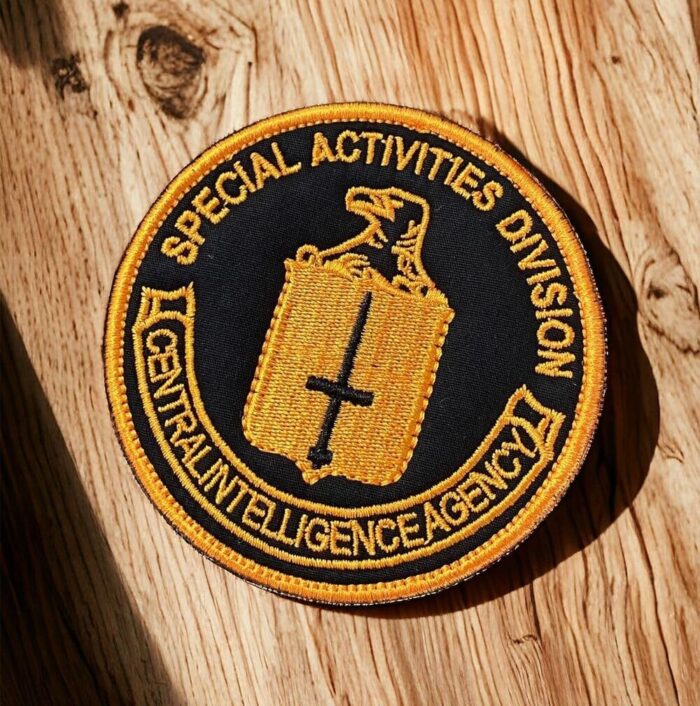 special activities division sad cia patch