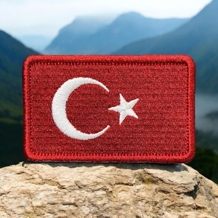 turk bayragi patch arma