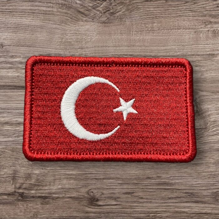 turk bayragi patch arma pec expatch bayrak