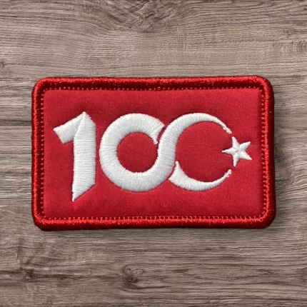 republic of turkiye 100th year patch