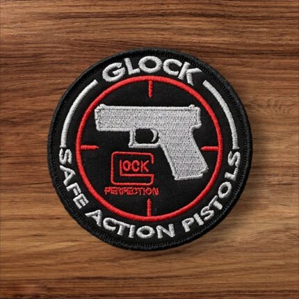 beyaz renk glock patch arma pec