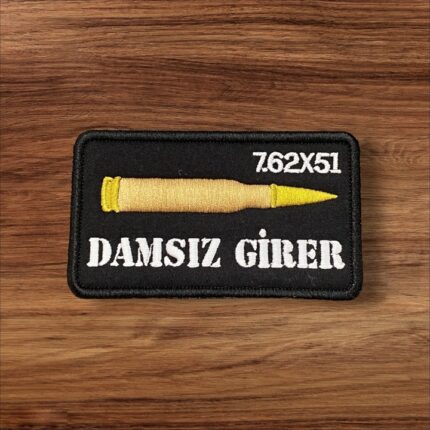 damsiz girer askeri taktikal patch arma