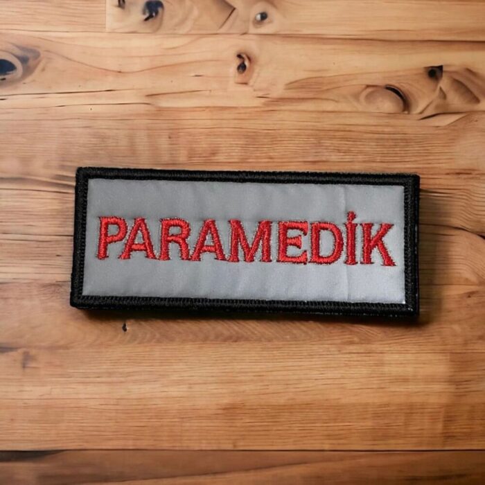 reflektifli paramedik patch pec arma