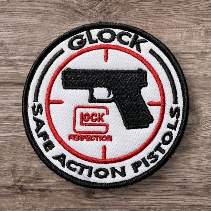 siyah renk glock patch arma pec