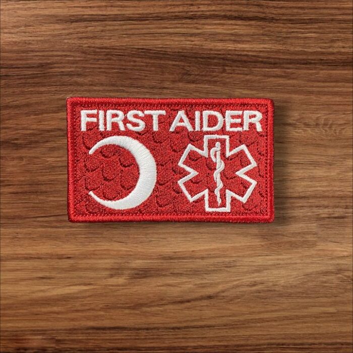 first aider ilk yardim patch arma