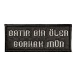 siyah zemin kahraman bir olur korkak bin patch