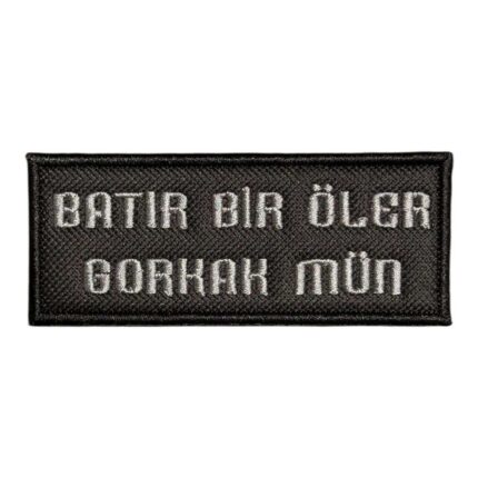 siyah zemin kahraman bir olur korkak bin patch