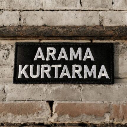 arama kurtarma yazili yazisi pec patch arma