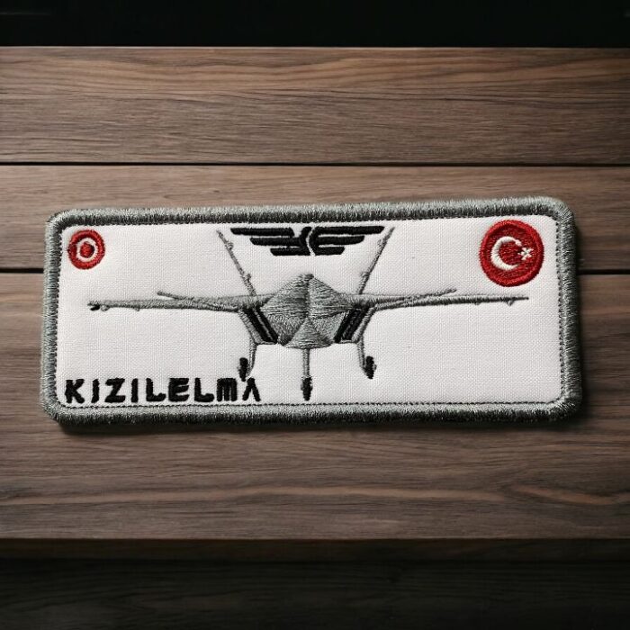 kizilelma siha milli ucak patch pec arma