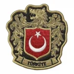 kurt motifli turk bayragi pec arma