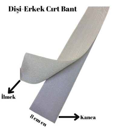 cirt bant erkek disi cirt serit bant tan rengi 8 cm en