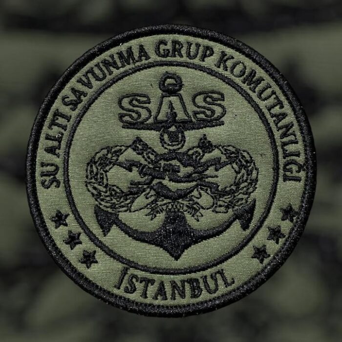 haki zemin sualti savunma grup komutanligi sas pec arma logo nakis