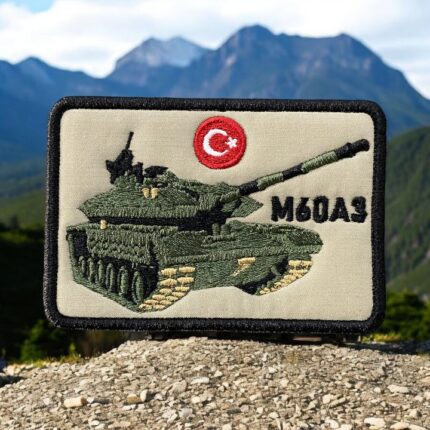 m60a3 tanki patch peci armasi nakis arkasi cirtli