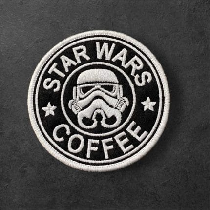 star wars coffe patch pec arma nakis