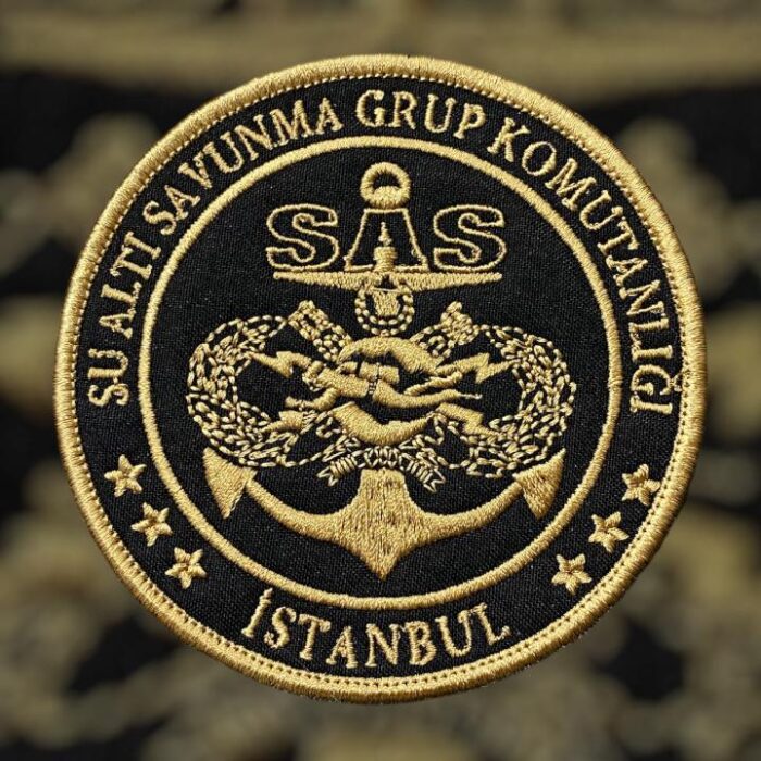 tan rengi sualti savunma grup komutanligi sas pec arma logo nakis