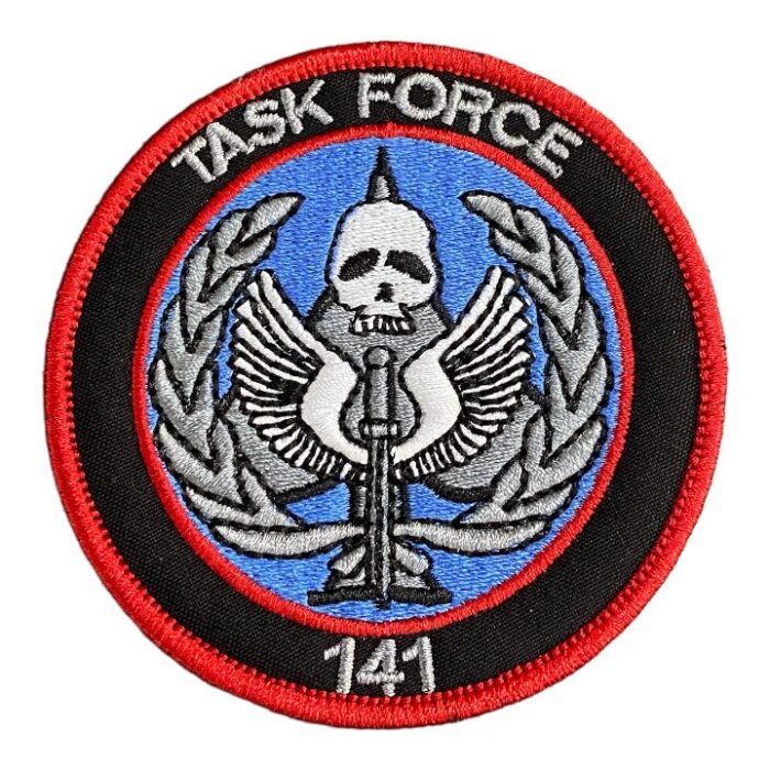 task force 141 call of duty game pec arma nakis logo