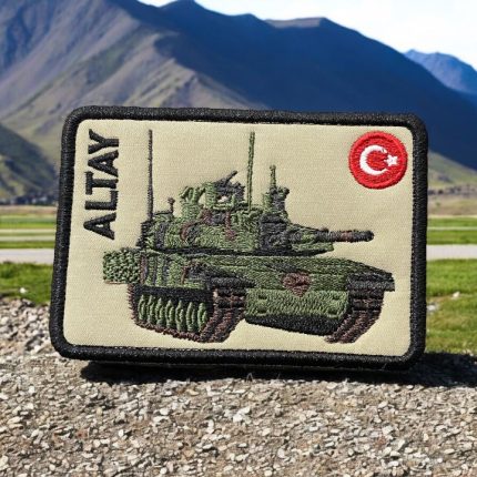 turk savunma sanayi altay tanki patch peci