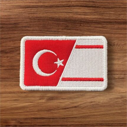 turkiye kuzey kıbrıs turk cumhuriyeti birlik beraberlik peci armasi nakis expatch