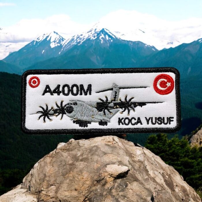 a400m atlas koca yusuf nakliye ucagi patch nakis cirtli arma