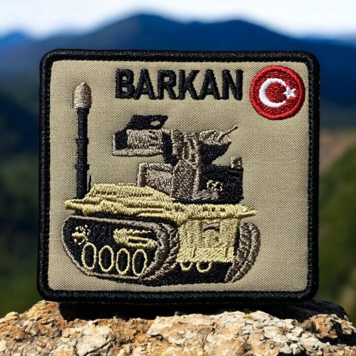 barkan ika askeri arac patch pec nakis cirtli arma