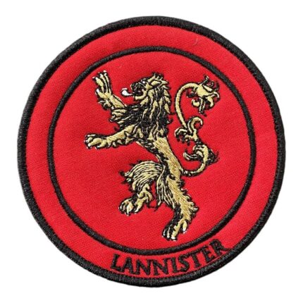 game of thrones lannister kralligi patch pec arma nakis