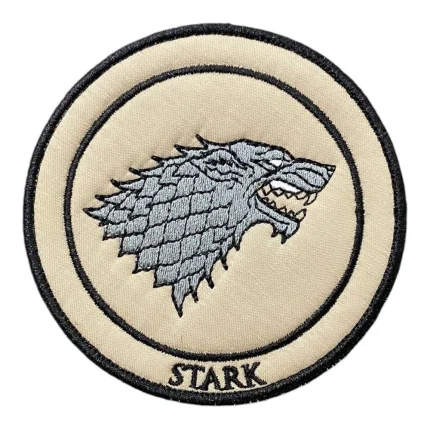 game of thrones stark hanedanlik peci patch arma