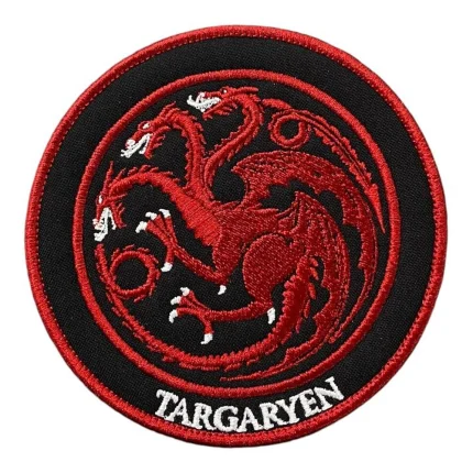 game of thrones targaryen hanedanlik peci patch