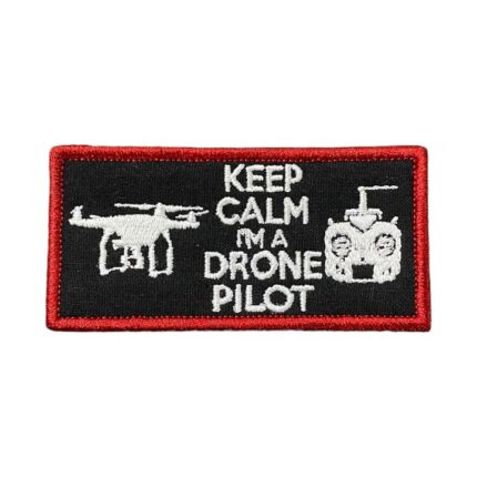 keep calm i am a drone pilot nakis pec patch