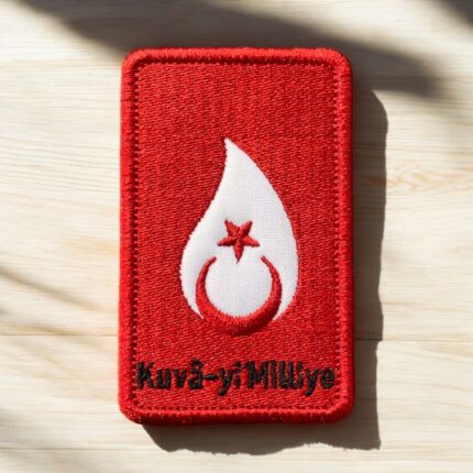 kuvayi milliye nakis patch yama cirtli pec