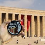 mustafa kemal ataturk 10 kasim nakis pec patch anitkabir