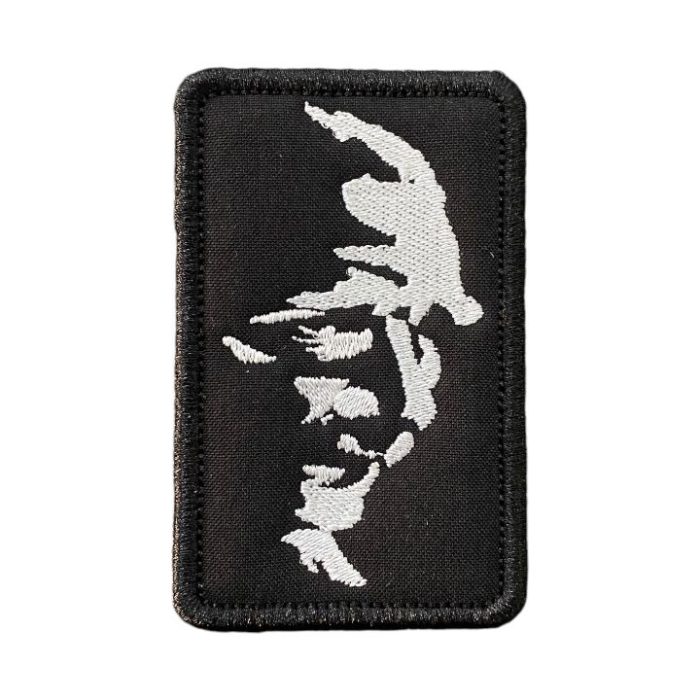 siyah zemin ataturk portesi nakis patch pec