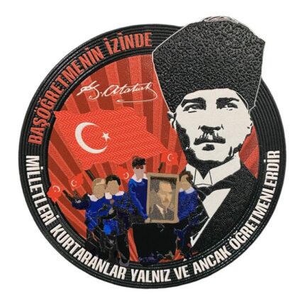 24 kasim ogretmenler gunu ozel hatira pec patch arma