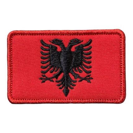 arnavutluk bayragi patch nakis arma pec