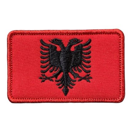 arnavutluk bayragi patch nakis pec arma