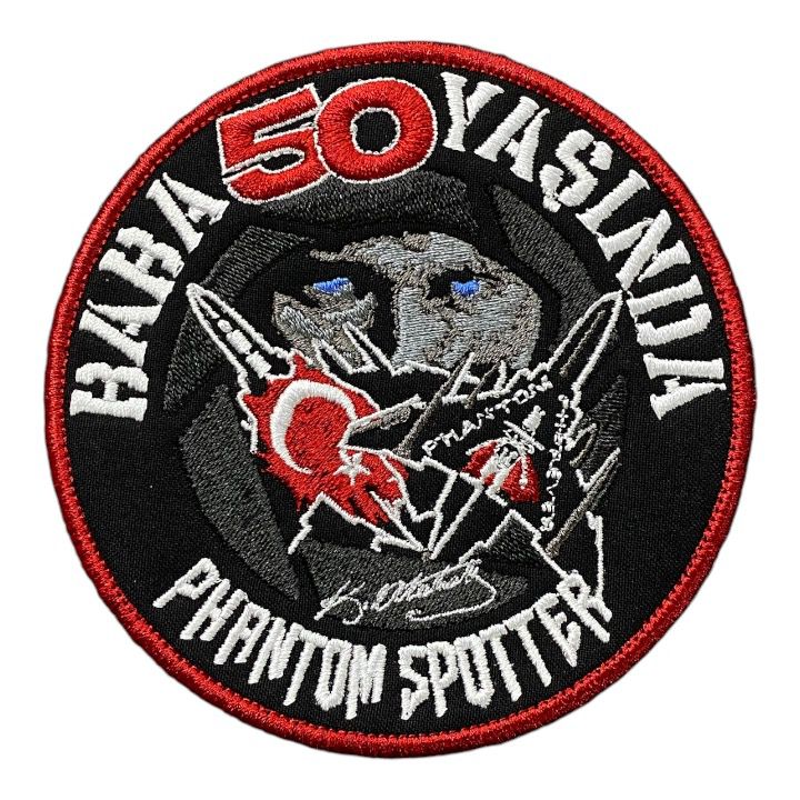 baba 50 yasinda phantom spotter peç nakis siyah