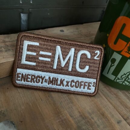 emc2 energy milk coffe kahve patch nakis pec