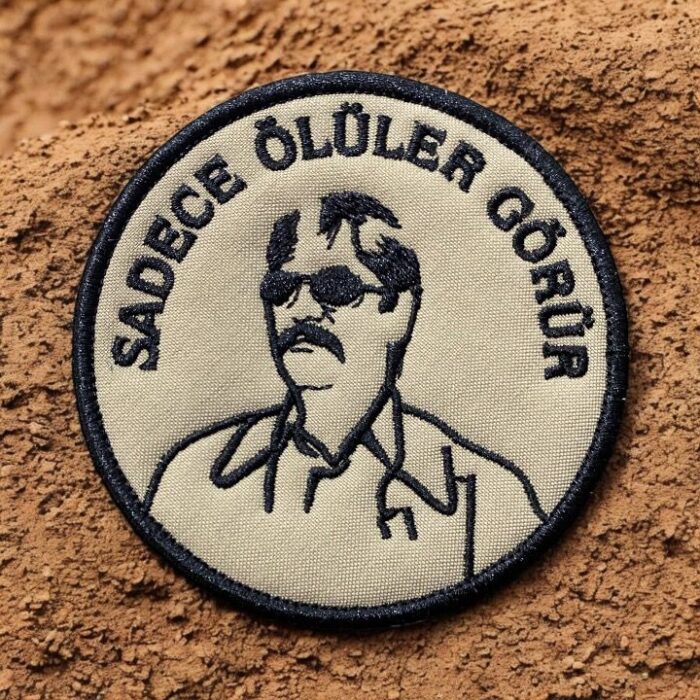 pala replik sadece oluler gorur patch pec arma