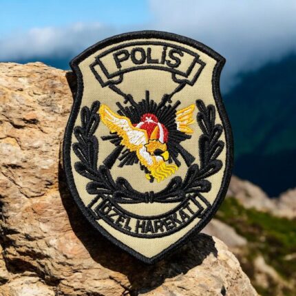 polis ozel harekat peci armasi nakis patch