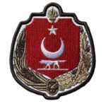 turkiye cumhuriyeti ilk devlet armasi patch pec